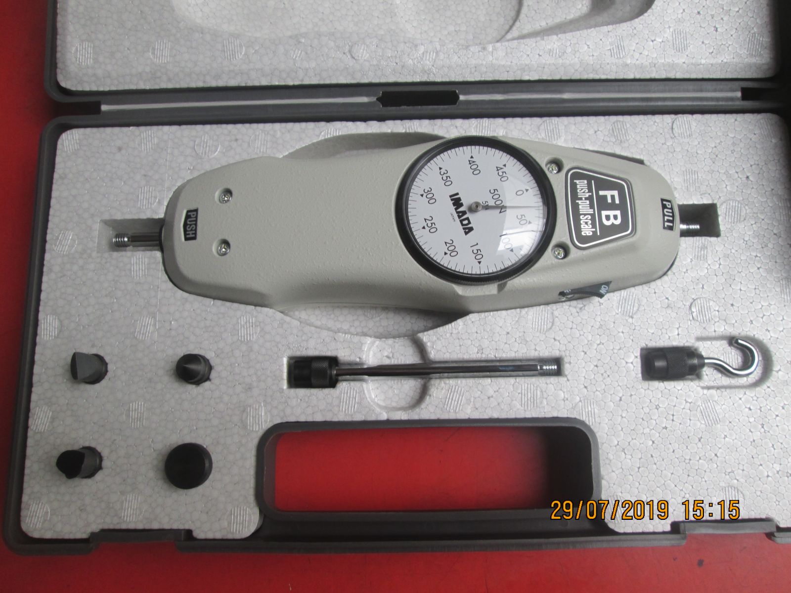 Đồng hồ đo lực IMADA FB-500N có sai số dưới ±0.3% Full scale